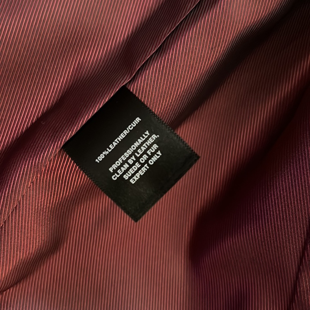 Red Rust Leather Jacket - image 6